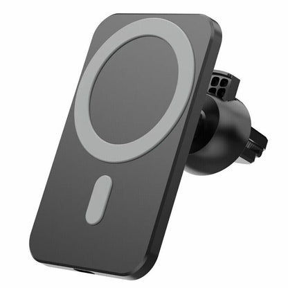 Magnetic Wireless Charger Car Mount Holder For 12 13 14 Pro Max MagSafe